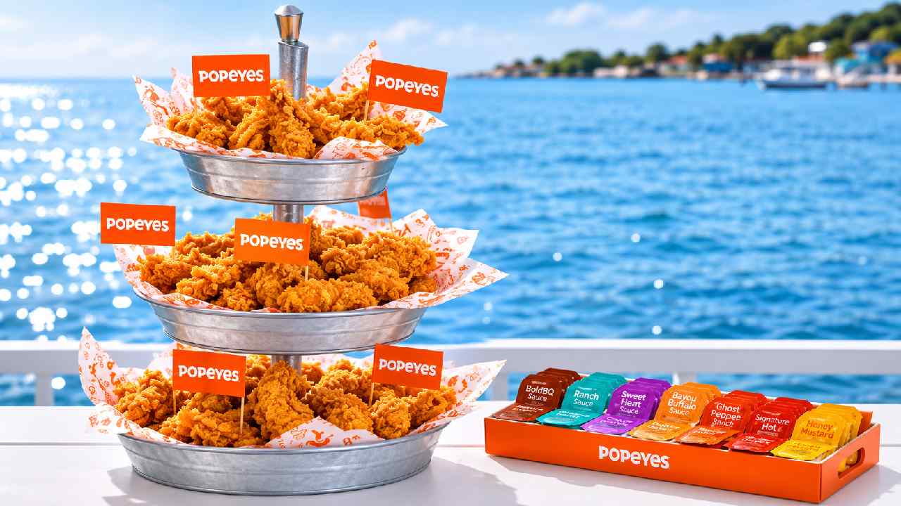 Popeyes' Viral Chicken Tender Tower Dominates Food Trends
