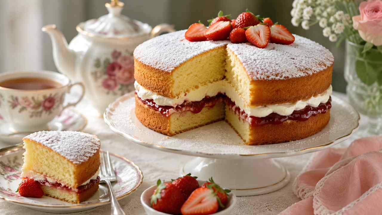 Victoria Sponge Cake Remains an Iconic Classic British