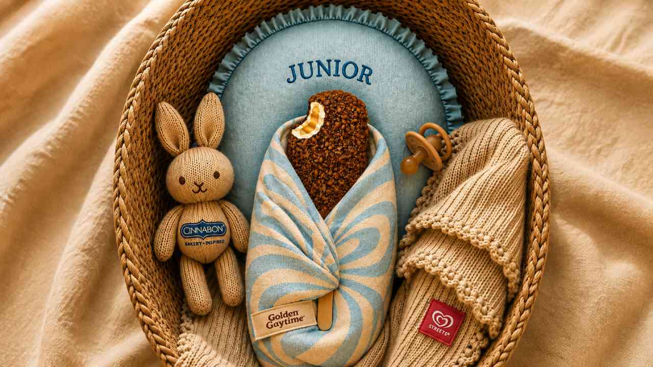 Golden Gaytime and Cinnabon Launch New ‘Junior’ Ice Cream Collaboration