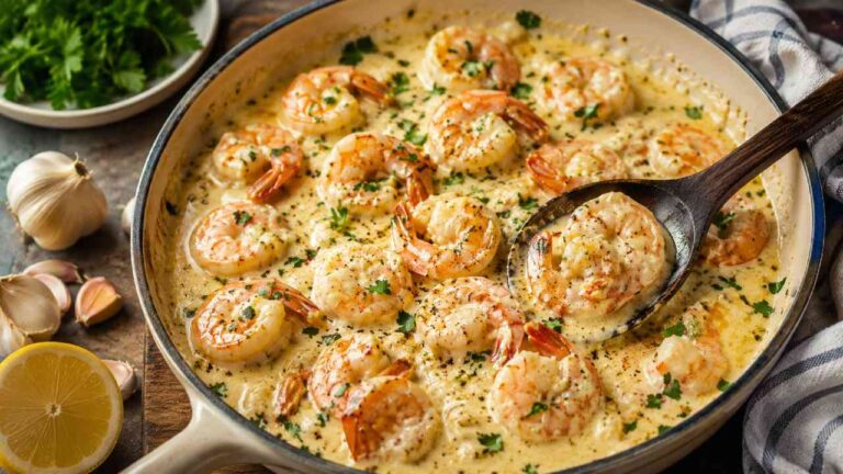This Creamy Garlic Shrimp Turns a Simple Dinner Into Something Special