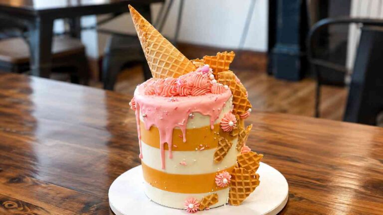 Waffle Cone Cake Reinvents the Classic Ice Cream Experience