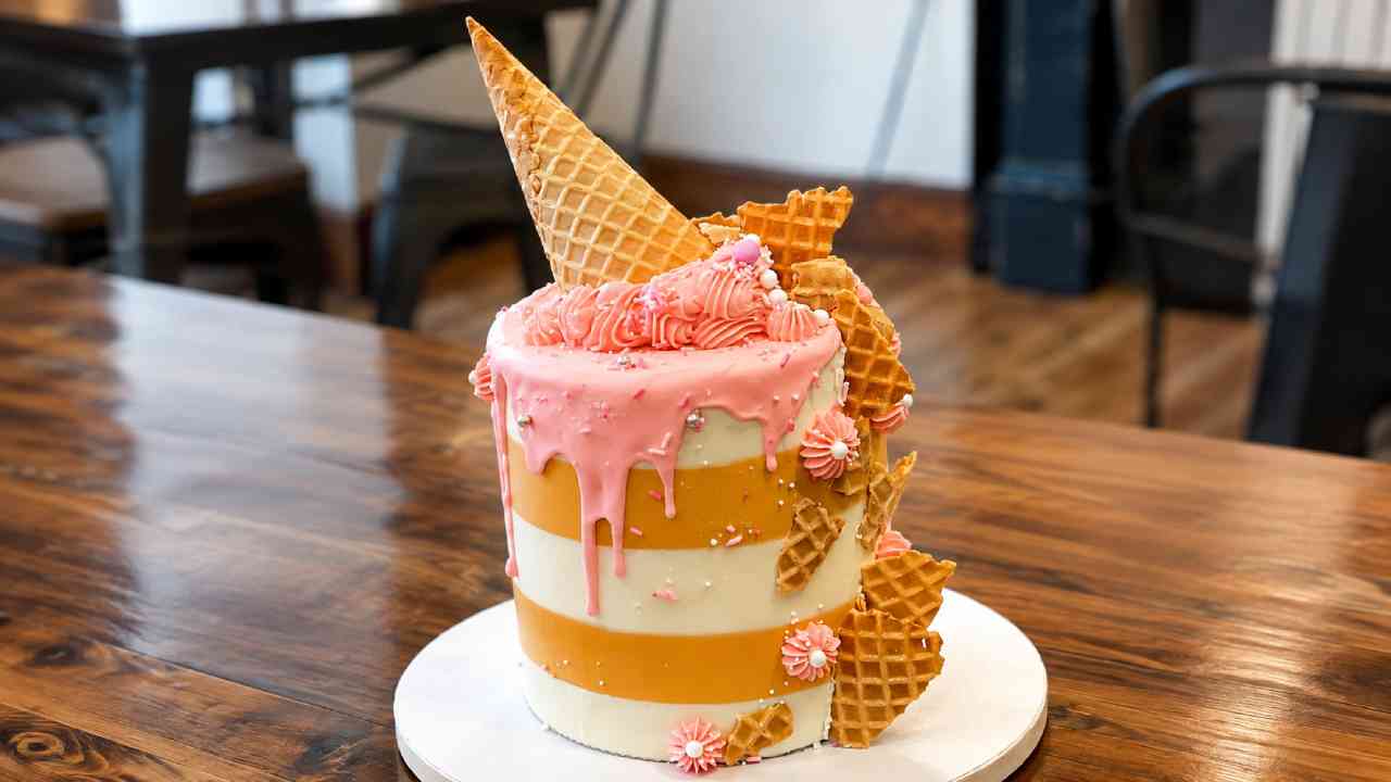 Waffle Cone Cake Reinvents the Classic Ice Cream Experience