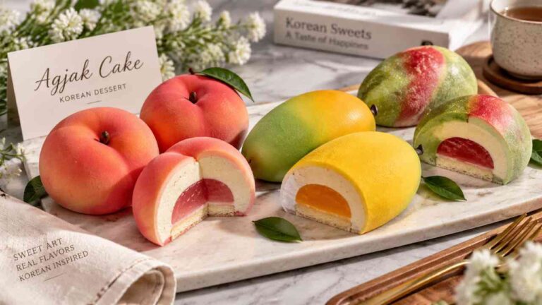 Agjak Cake Korea, The Viral Fruit-Shaped Dessert That Looks Real
