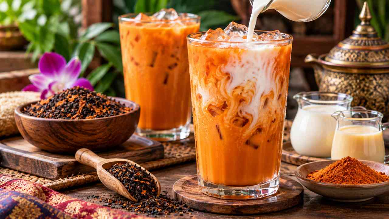 Authentic Thai Tea Recipe, Creamy Refreshing and Richly Aromatic