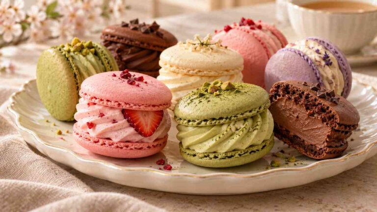 Korean Fatcaron: Colorful Macarons with Thick, Creamy Fillings