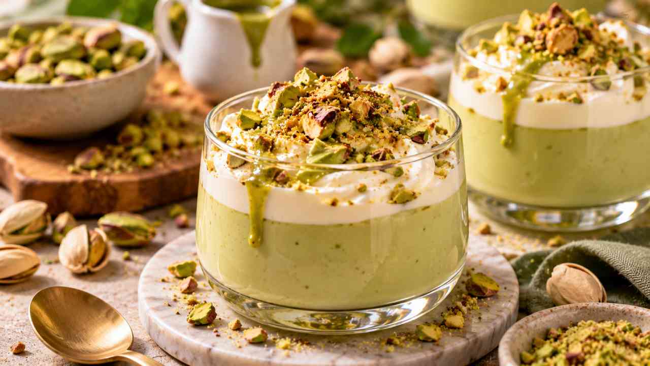 Pistachio Milk Pudding Recipe, Creamy and Irresistibly Nutty