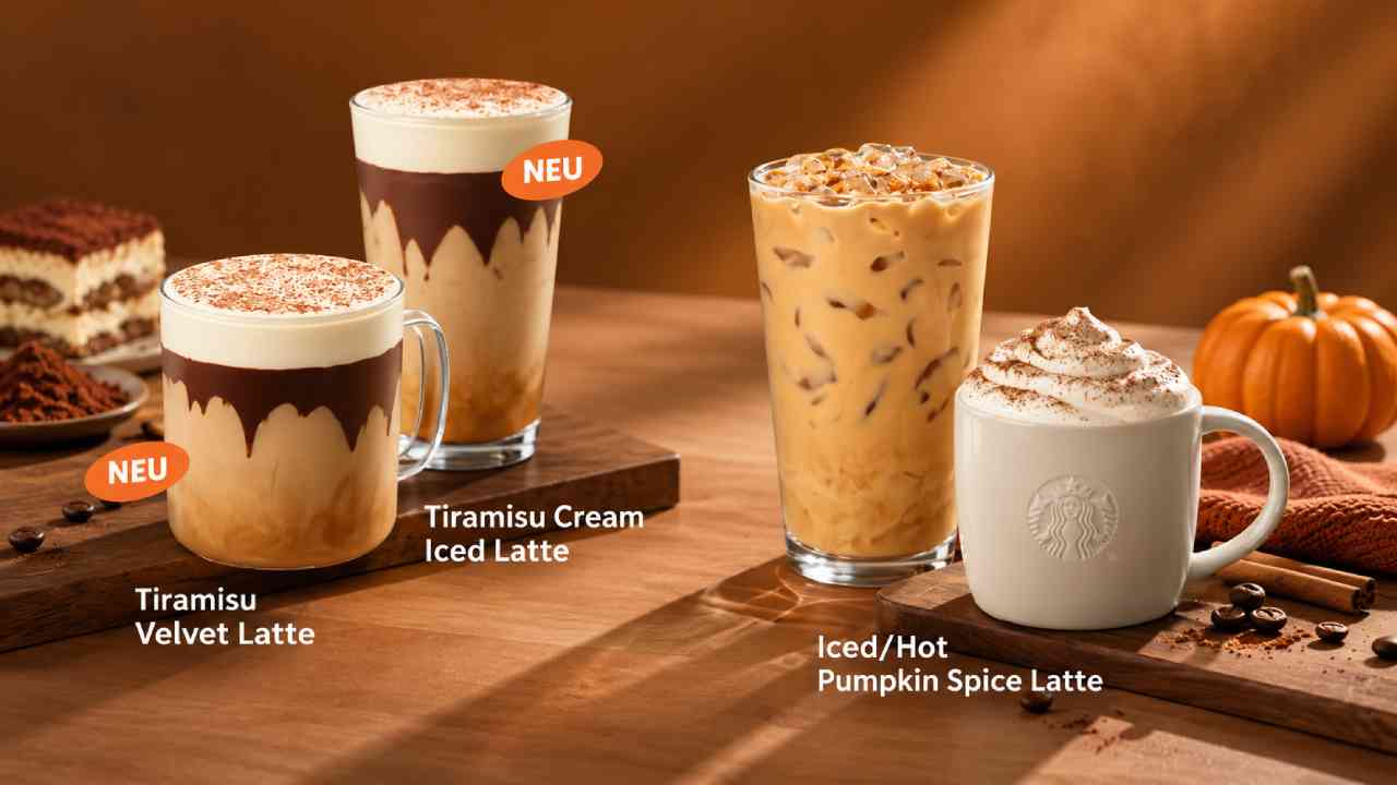 Starbucks Unveils 2026 Holiday Menu Featuring Tiramisu Velvet and Apple-Inspired Drinks