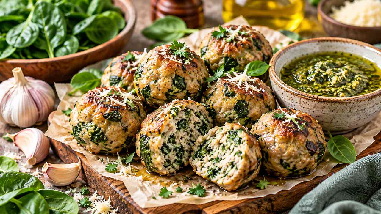 Turkey Spinach Meatballs Packed with Flavor and Freshness
